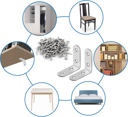 compact 40×40×16mm or smaller 20×20mm sizes with 2mm thickness for load-bearing strength