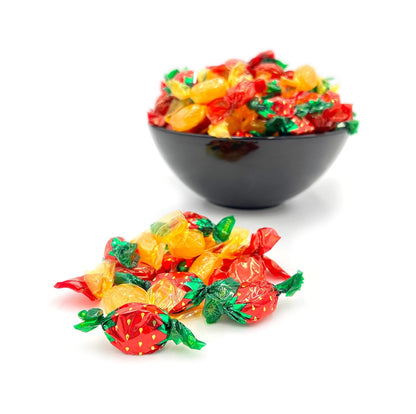 compact 8.5 x 6.5 x 2 inch bag sized for pantry, drawer, or candy-dish refills