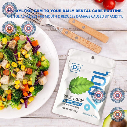 compact bag sized to fit handbags and car cup holders for on-the-go freshness