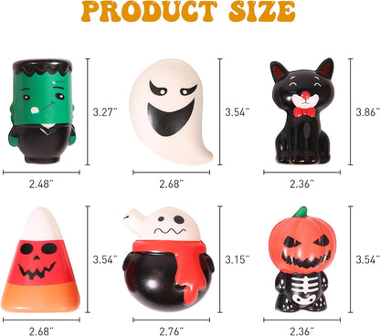 compact individual sizing ranging from 3.14 to 4.7 inches in height