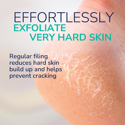 Dr. Scholl's Callus Remover for Feet – Easy Last-Minute Gift for Partner, Travel-Friendly Foot Care Gift