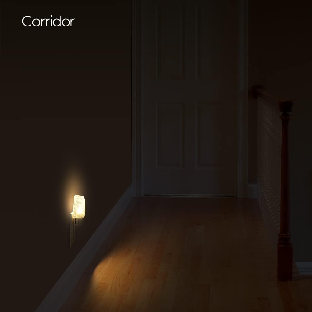 compact plug-in form factor that leaves the adjacent outlet free
