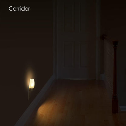 compact plug-in form factor that leaves the adjacent outlet free
