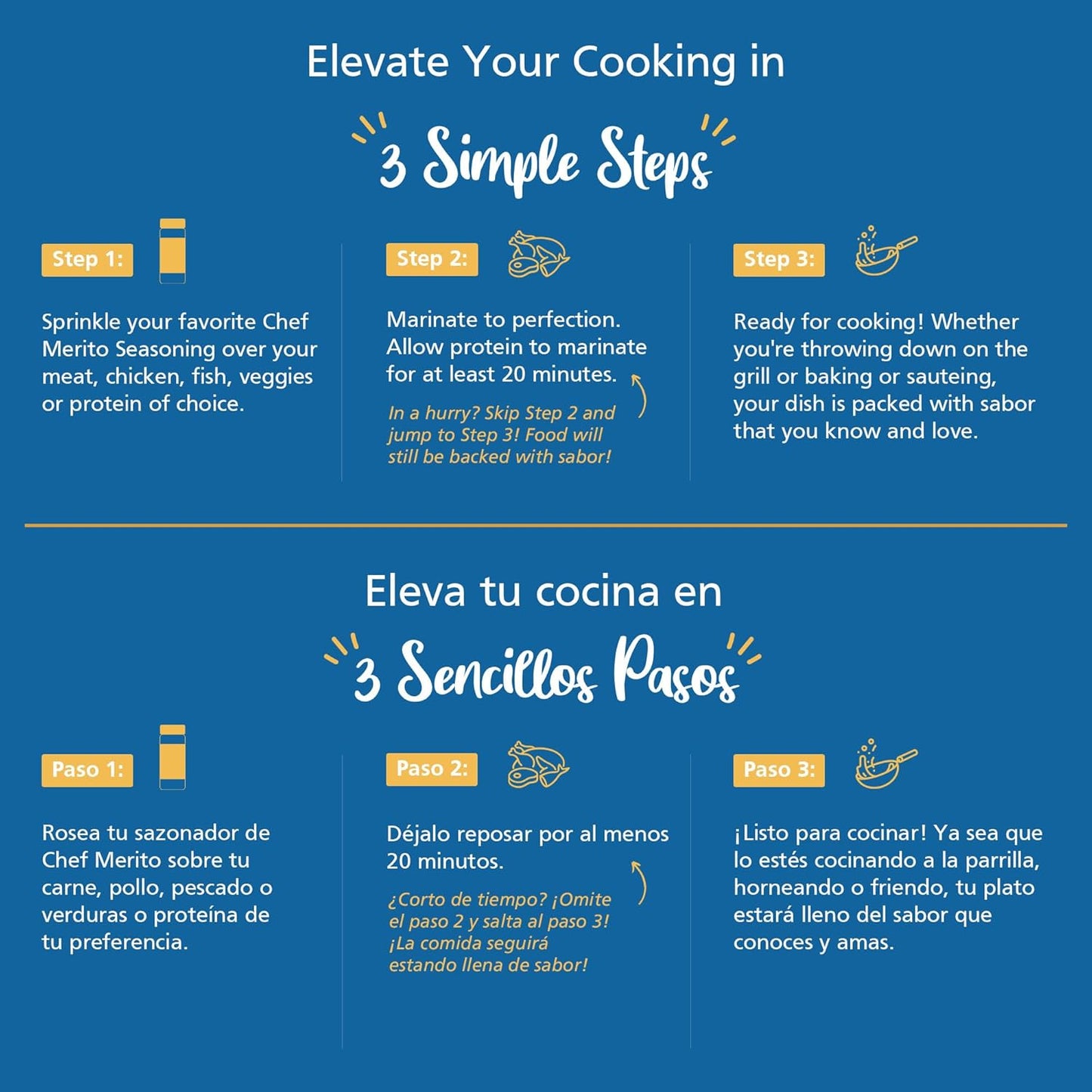companion chicken seasoning variant made with annatto, garlic, onion, and black pepper