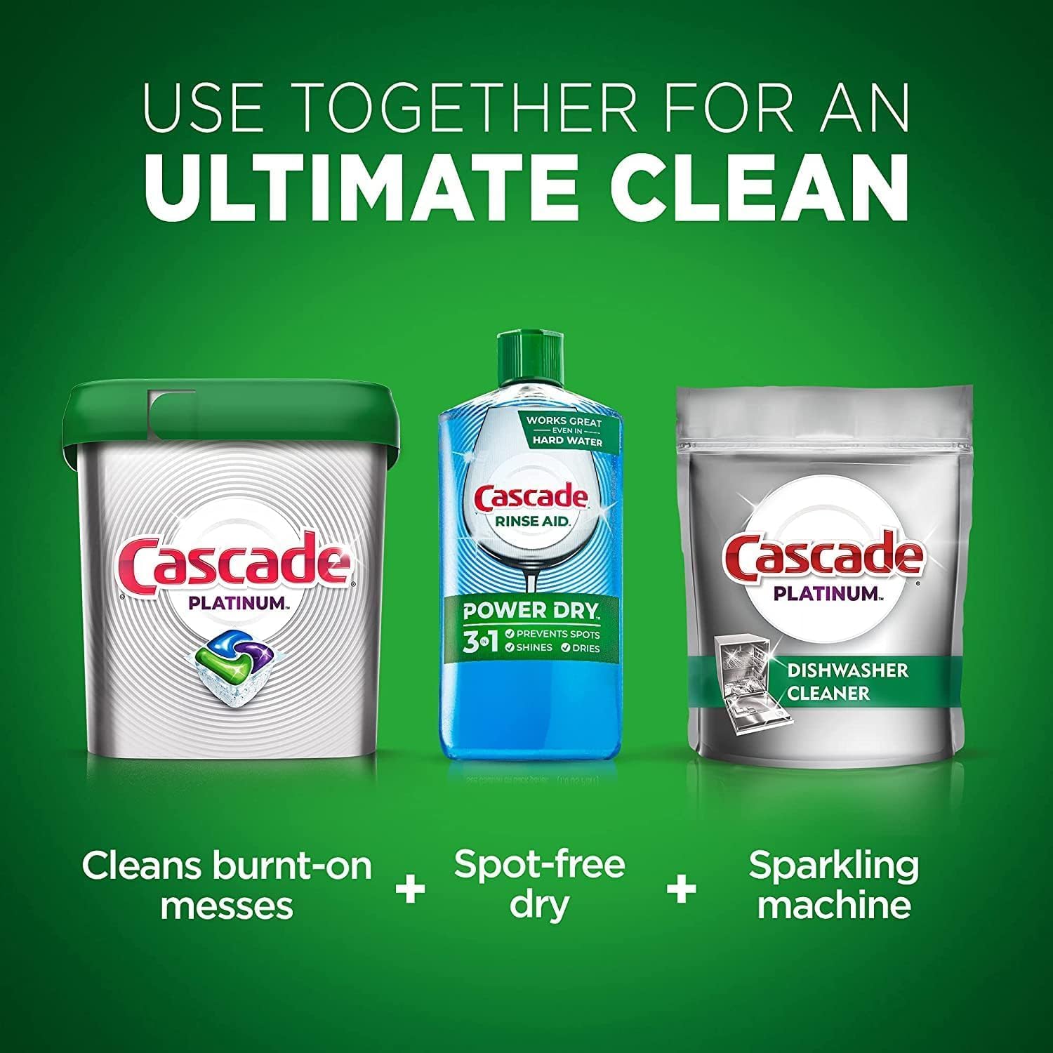 compatibility with all major automatic dishwasher brands