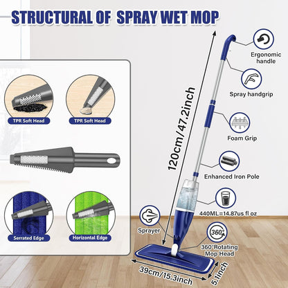compatibility with swiffer powermop refill heads and pads