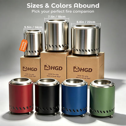 compatible with both wood and pellet fuel for user flexibility