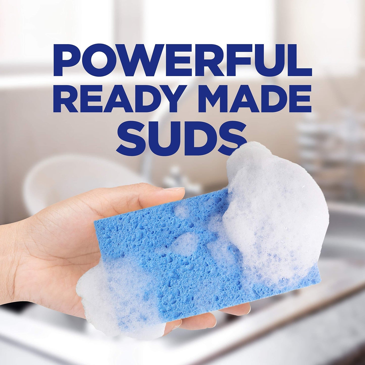 compatible with dishes, pots, pans, and sink surfaces