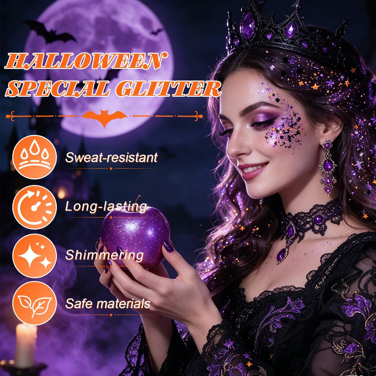 compatible with face, body, and hair application