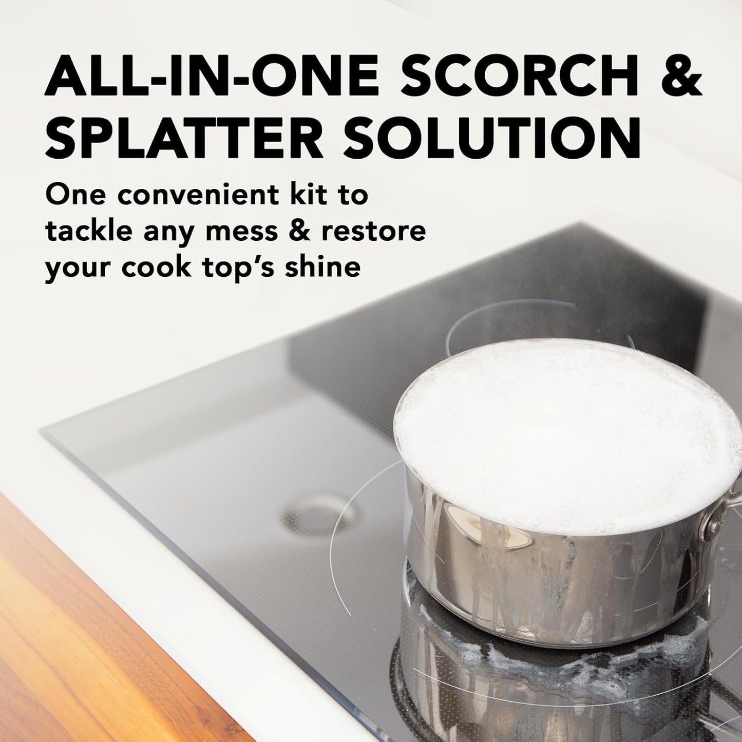 compatible with induction, glass, ceramic and smooth-top electric ranges
