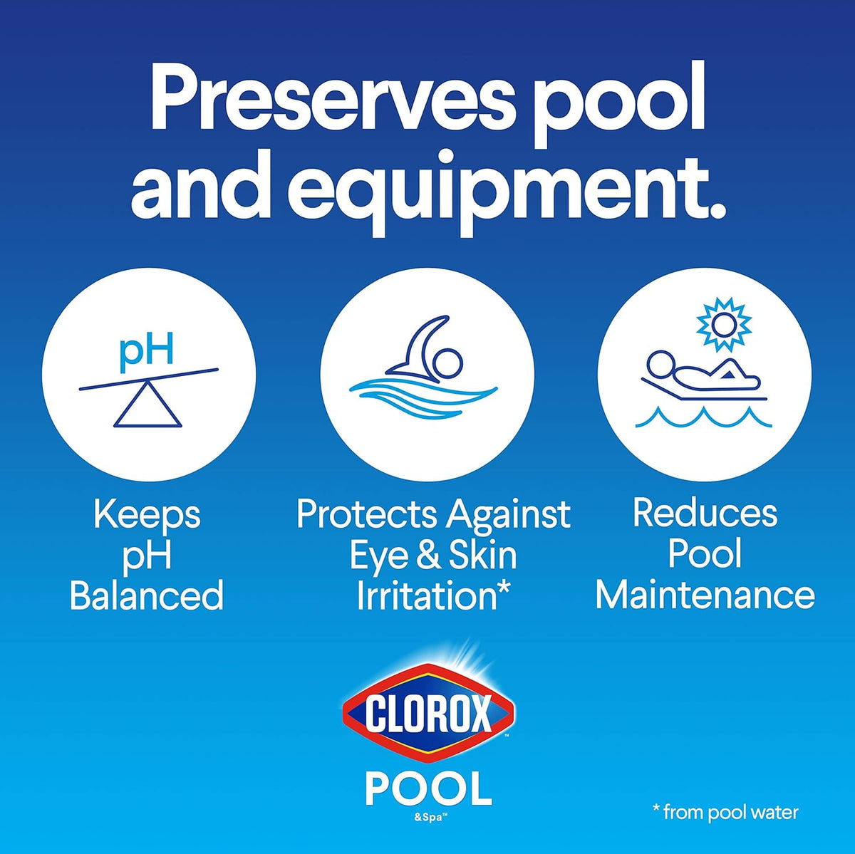 compatible with new pools, refilled pools, saltwater pools, and liquid chlorine pools