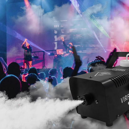 compatible with professional fog juice and water-based fog liquids (non-toxic output)