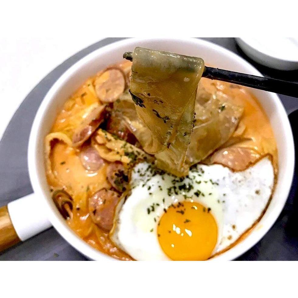 compatible with ramen, tteokbokki rice cakes, and rabokki combos