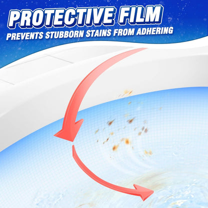 compatible with standard toilet tanks—no installation, brushes, or extra tools required