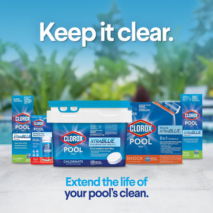 compatible with the clorox pool app for on-demand testing and personalized dosage guidance