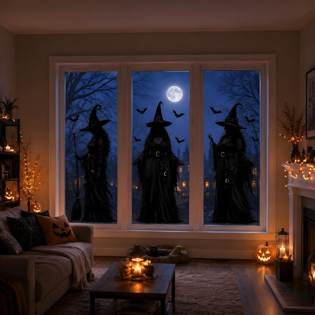 compatible with windows, glass doors, mirrors, and storefronts