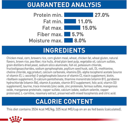 Royal Canin Indoor Adult Cat Food for a Clean Feeding Area, Controlled Calories and Highly Digestible Protein