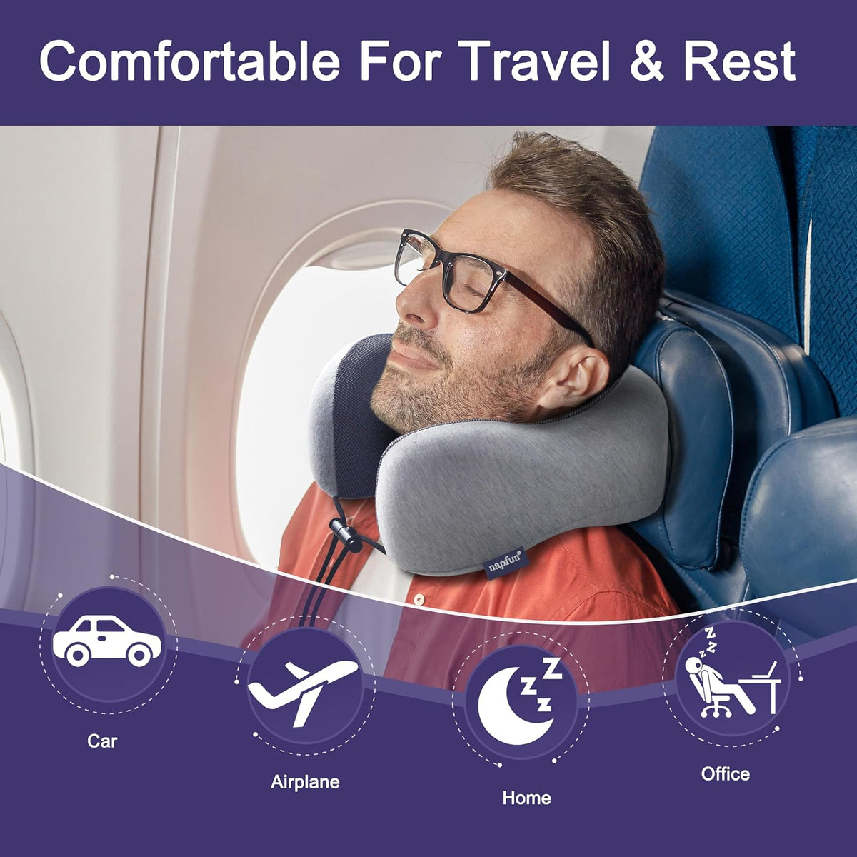 compressible construction with included portable travel bag