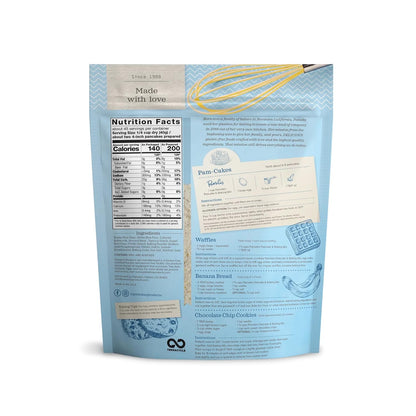 contains 8 grams of whole grains per serving with no added sugar