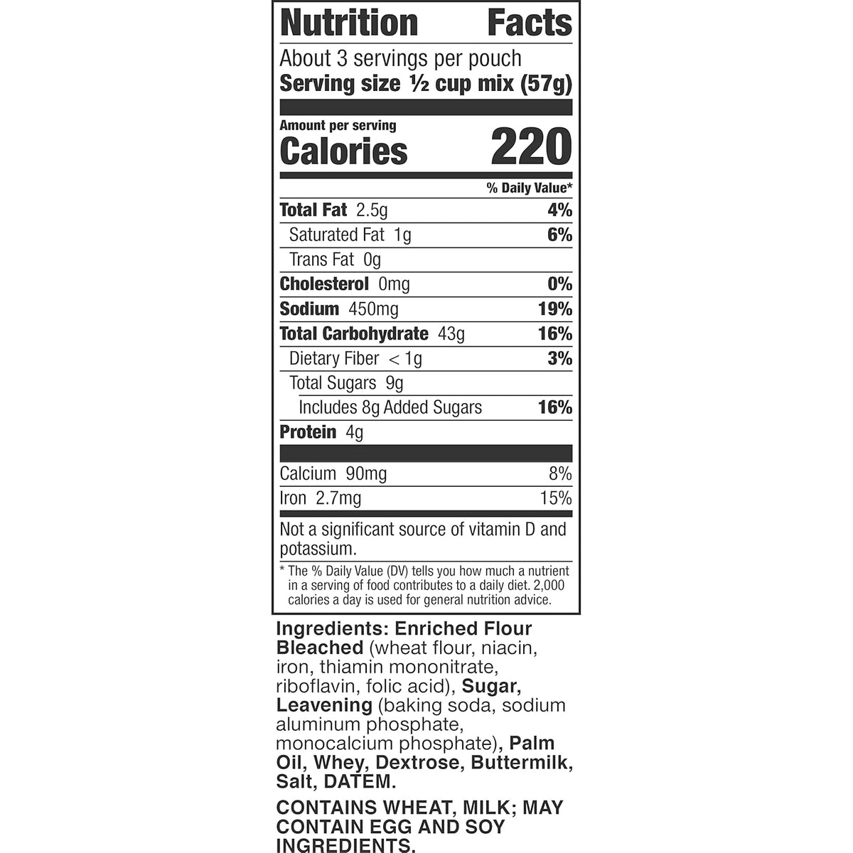 contains 9 pouches at 6.75 ounces each