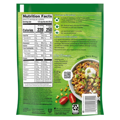 contains real cheddar cheese, tomato powder, and bell peppers for taco flavor authenticity