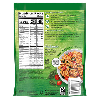 cooks in approximately 9 minutes on stovetop or microwave