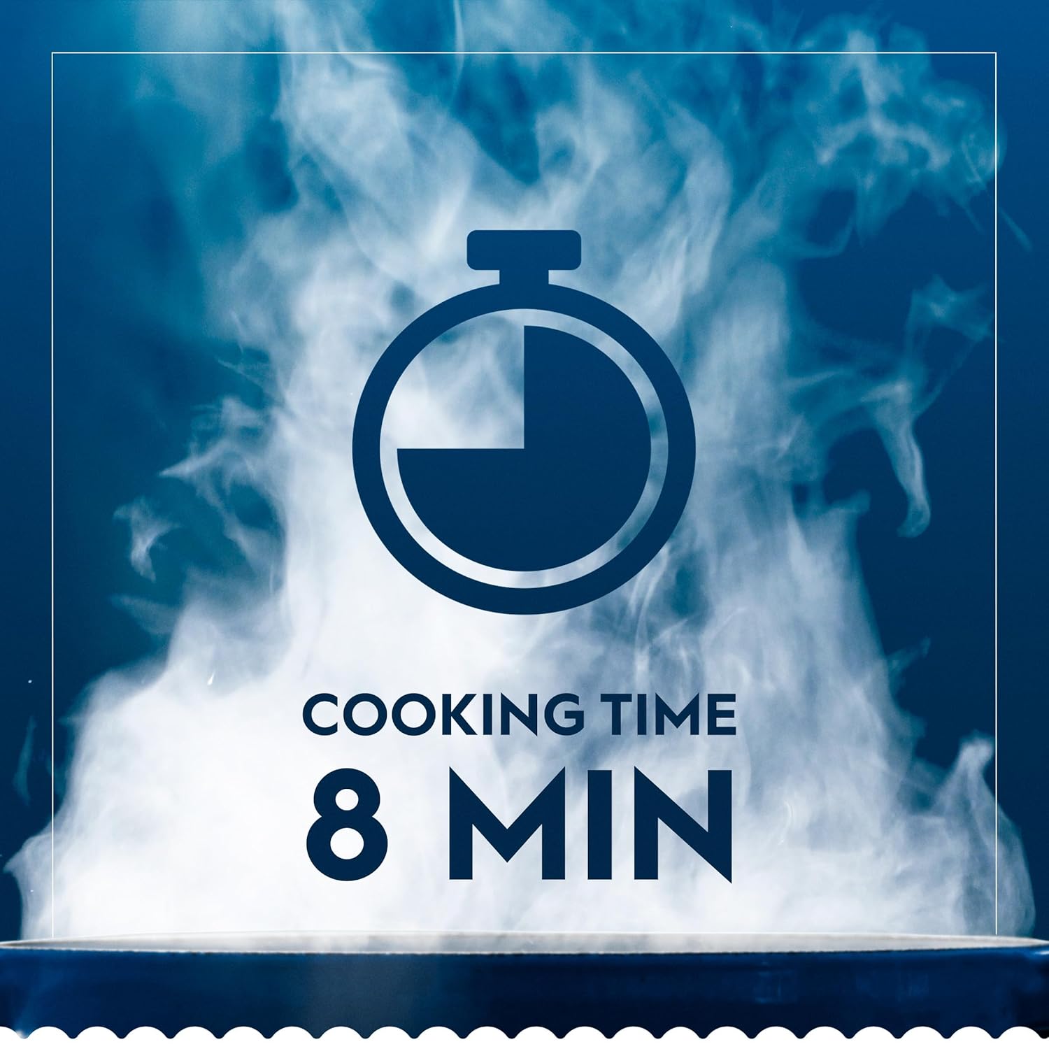 cooks to al dente in 8-9 minutes matching traditional pasta timing