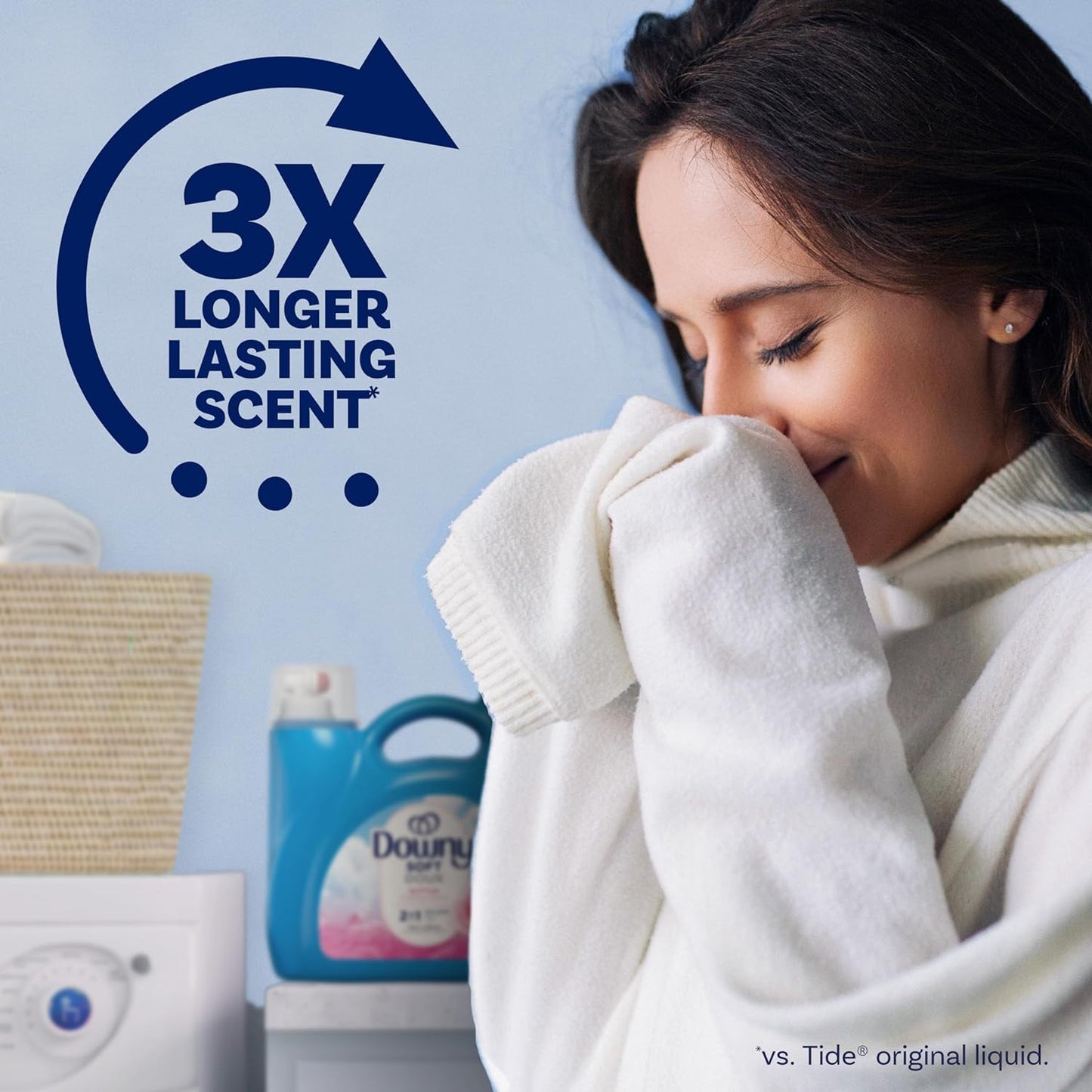 cool cotton primary scent with alternate variants in april fresh, clean breeze, and fresh