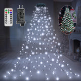 Lumastream 300 LED Tree Lights Cool White – Memory Function & Timer for Effortless Dining Room Holiday Decor