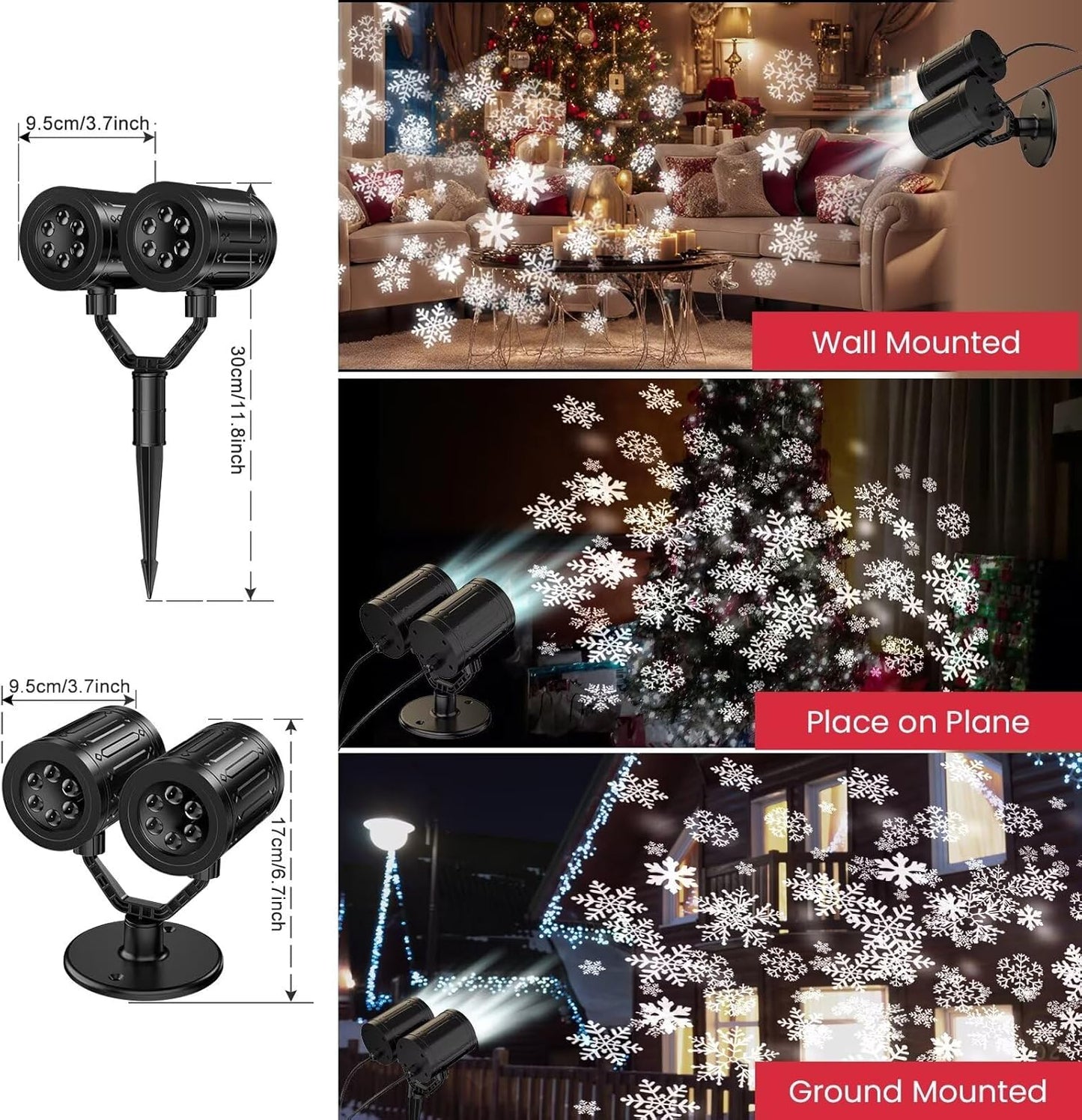 corded electric power supply for reliable, uninterrupted brightness