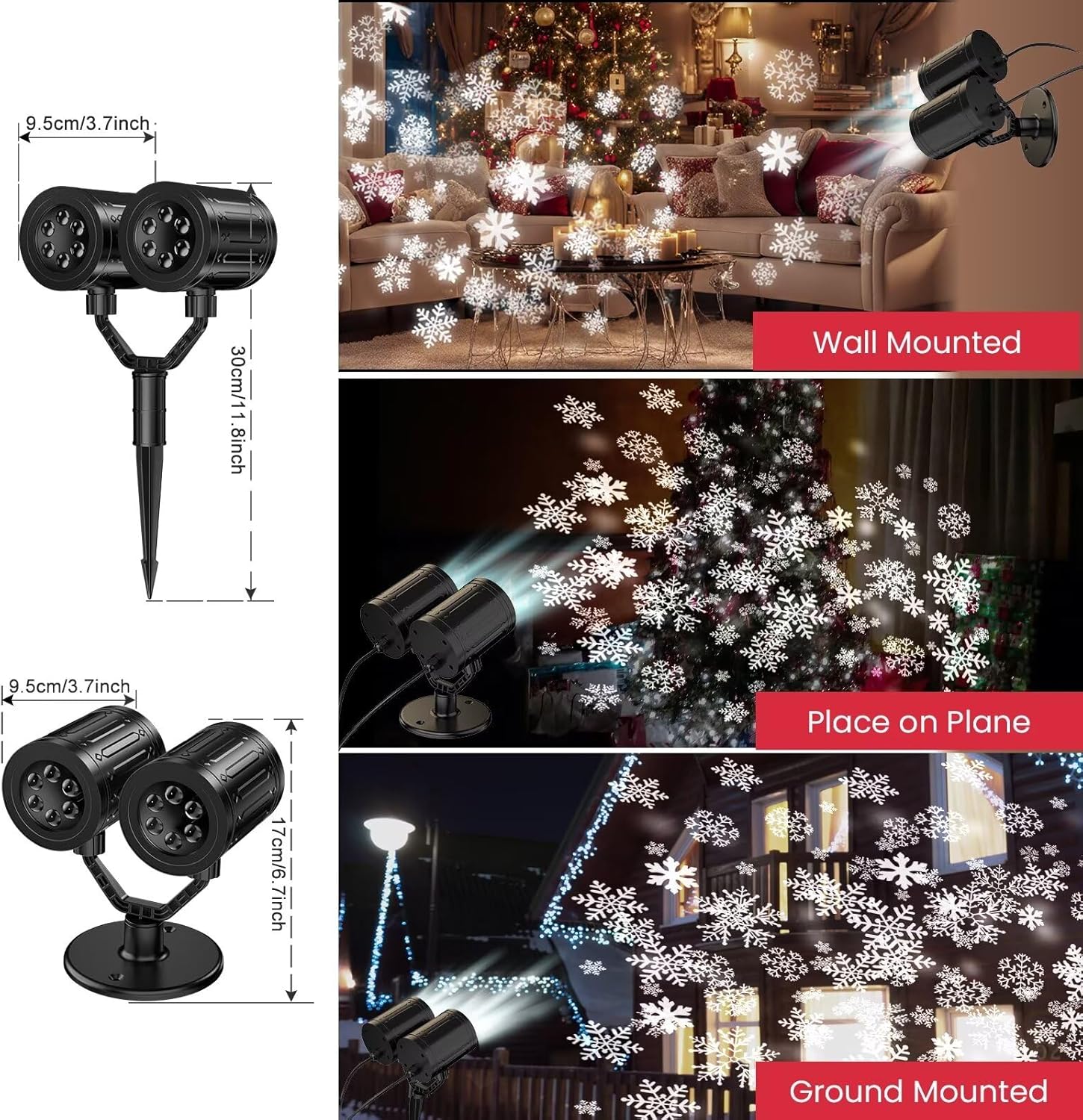 corded electric power supply for reliable, uninterrupted brightness