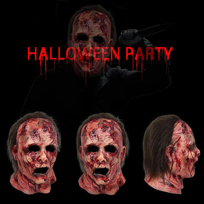 cosplay-compatible styling suitable for horror characters and creatures