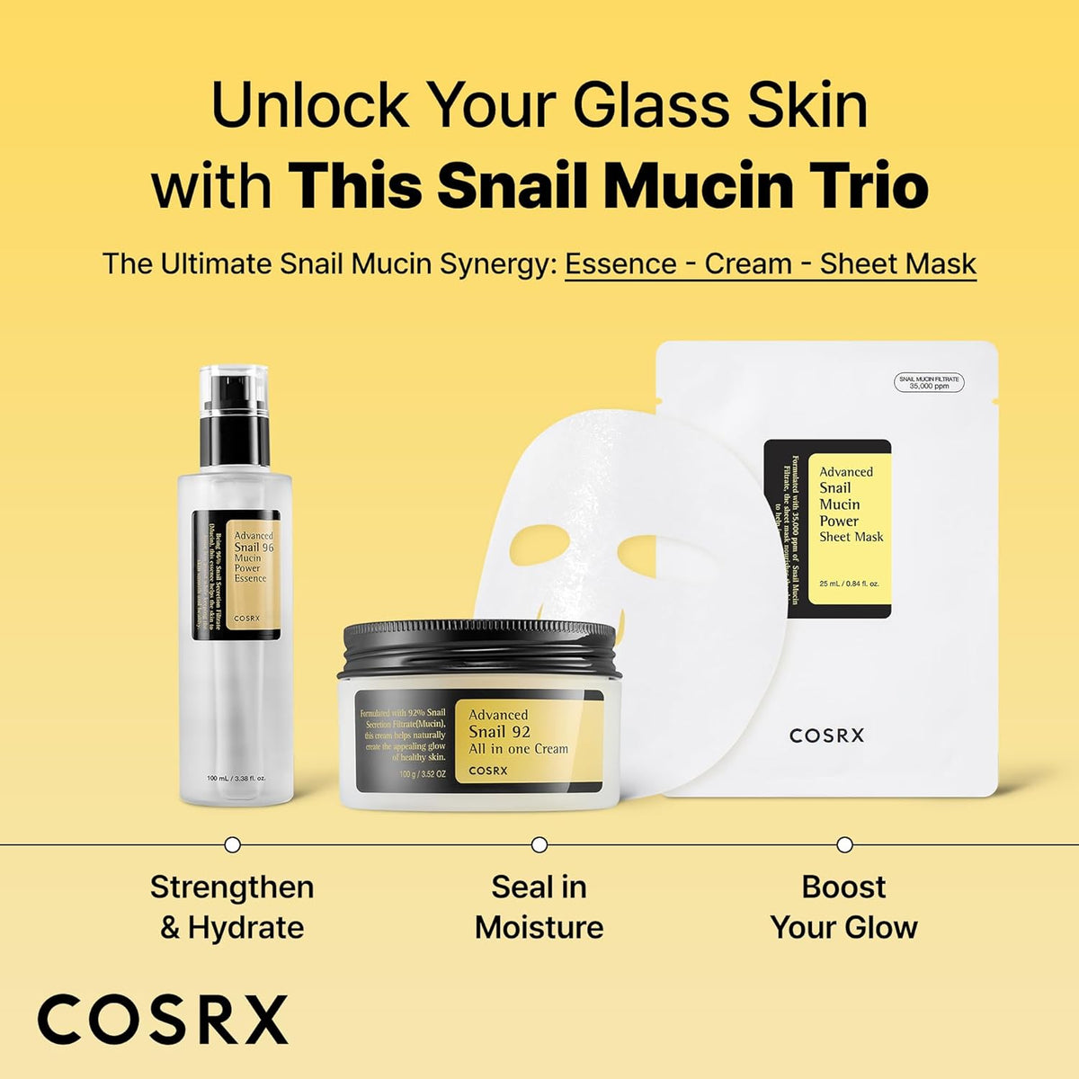 COSRX Snail Mucin Face Mask – Calming Korean Skincare for Stress Relief and Self-Care Sundays