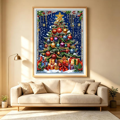 country-rustic festive styling suits seasonal living-room and entryway displays