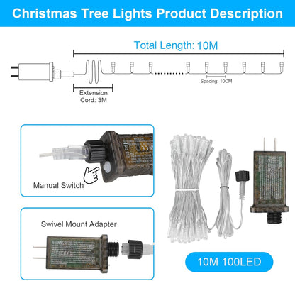 CozyAura Indoor Fairy Lights – Aesthetic Canopy Lighting for Reading Nook and Dorm Room, Timer Included