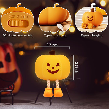 Cozziapet Cool-Touch Night Light – No Flame, No Wax, No Burn Risk for Kids Room and Breastfeeding Corner, USB-C Powered