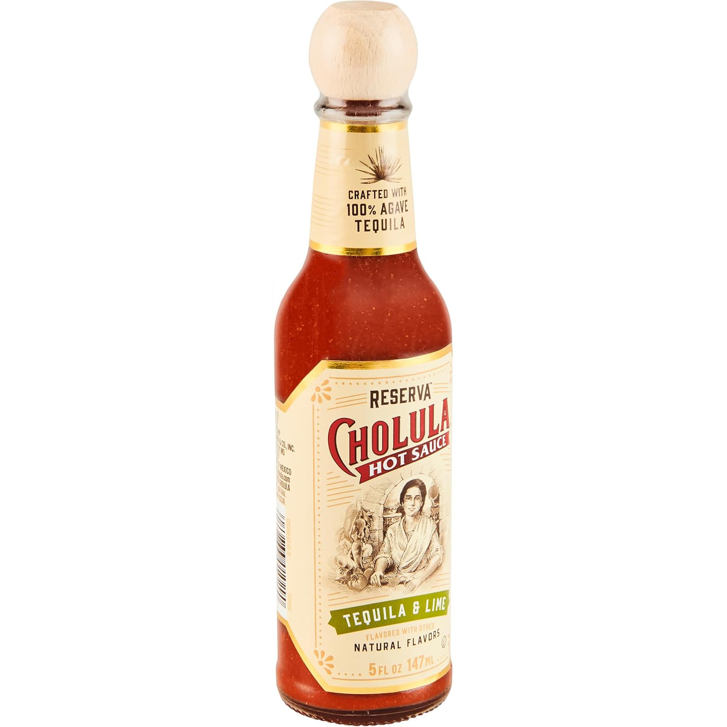 crafted with 100% agave tequila and natural lime flavor