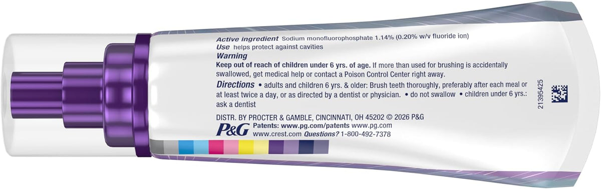 Crest 3D White Deep Stain Remover Toothpaste – Ready-to-Give Groomsmen Gift for Wedding Weekends