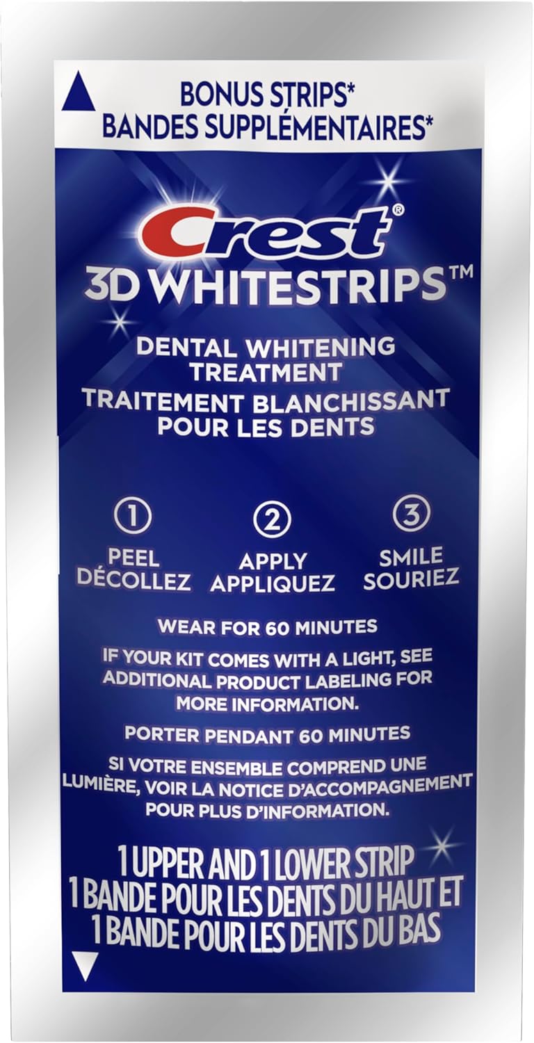 Crest 3D Whitestrips Professional Effects – 44 Strips for 22 Days of Nightly Confidence & Personal Care Wellness