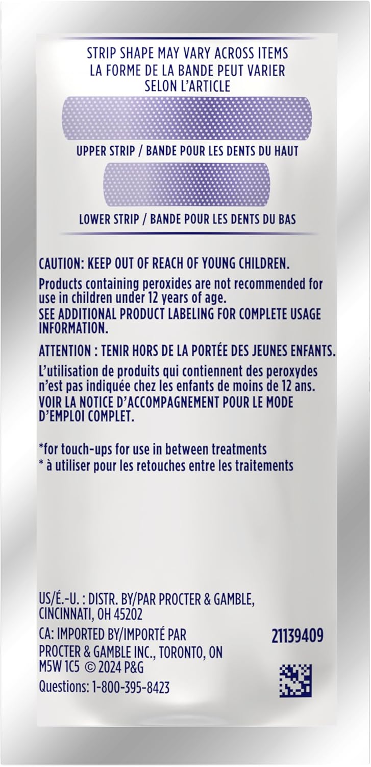 Crest 3D Whitestrips Professional Effects – 44 Strips for 22 Days of Nightly Confidence & Personal Care Wellness