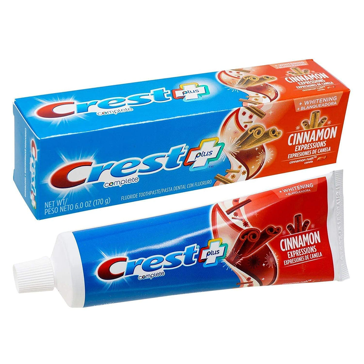 Crest Cinnamon Toothpaste Multi-Pack – Self-Care Staple for Your Wellness Bathroom
