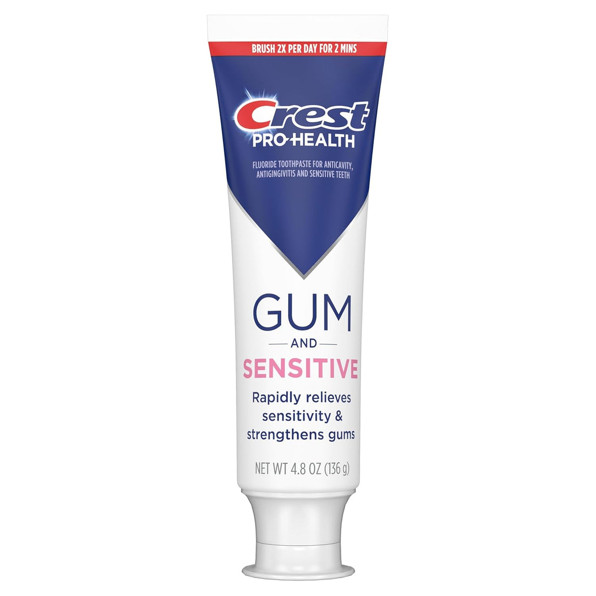 Crest Clinically Proven Sensitivity Relief Toothpaste – 3-Pack for Daily Wellness & Gum Health Rituals