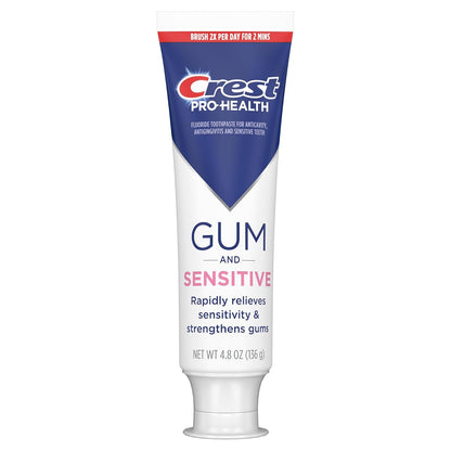 Crest Clinically Proven Sensitivity Relief Toothpaste – 3-Pack for Daily Wellness & Gum Health Rituals