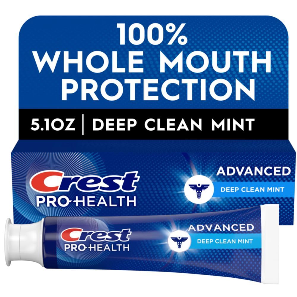 Crest Pro-Health Advanced Toothpaste – Clean Design Gel-Paste Hybrid for a Less-Is-More Countertop, 5.1 Oz