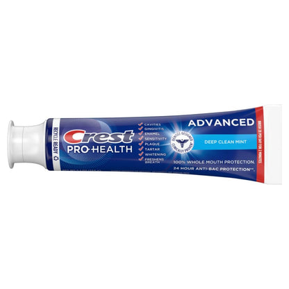 Crest Pro-Health Advanced Toothpaste – Clean Design Gel-Paste Hybrid for a Less-Is-More Countertop, 5.1 Oz