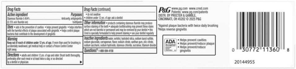 Crest Pro-Health Gum Detoxify 24-Pack – Bulk Toothpaste for Workplace & Home Office Supply