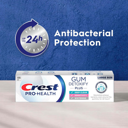 Crest Pro-Health Gum Detoxify Plus – Mindful Oral Wellness Routine, 4.5 oz × 3