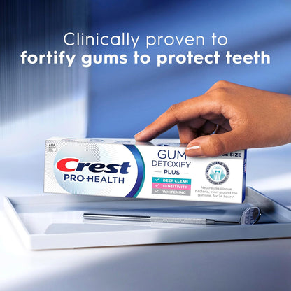 Crest Pro-Health Gum Detoxify Plus – Mindful Oral Wellness Routine, 4.5 oz × 3