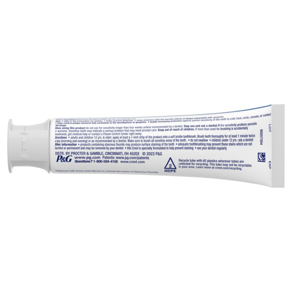 Crest Pro-Health Whitening Toothpaste Triple Pack Neutral Mint Gel for Uncluttered Shared Bathroom Storage