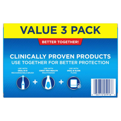 Crest Pro-Health Whitening Toothpaste Triple Pack Neutral Mint Gel for Uncluttered Shared Bathroom Storage